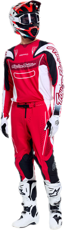 Camiseta TROY LEE DESIGNS Tld SE Pro Salvo Rojo - Imagen 3