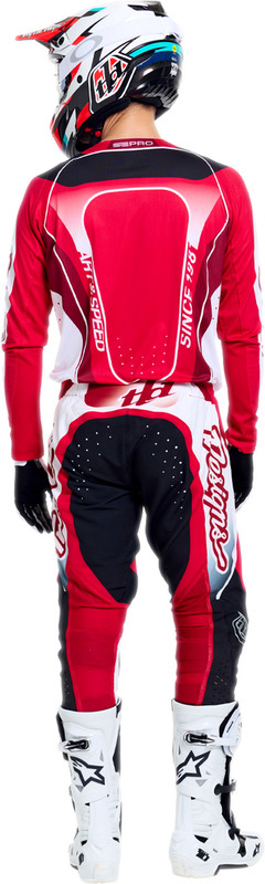 Camiseta TROY LEE DESIGNS Tld SE Pro Salvo Rojo - Imagen 5