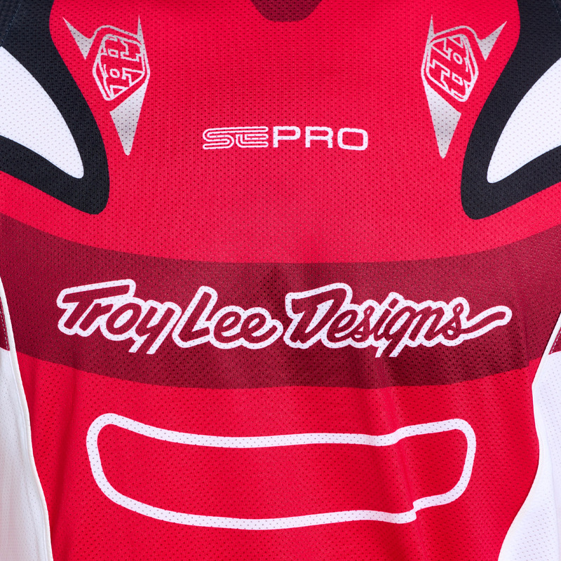 Camiseta TROY LEE DESIGNS Tld SE Pro Salvo Rojo - Imagen 7