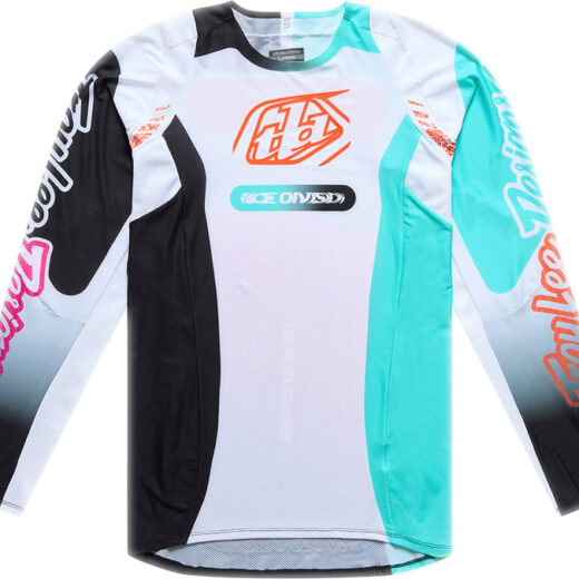 Camiseta TROY LEE DESIGNS Tld SE Pro Sever Blanco