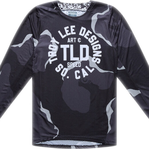 Camiseta TROY LEE DESIGNS Tld GP Pro Air Camuflaje Negro