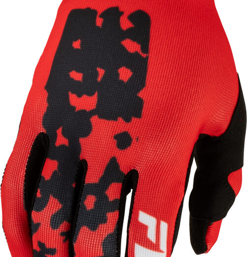 Guantes FLY RACING Lite Flake '27 Rojo