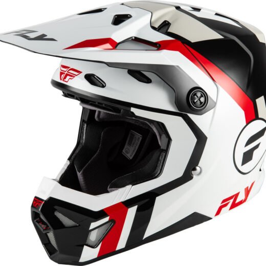 FLY HELMT YTH FORMULA CP SEAL, WHT, YL