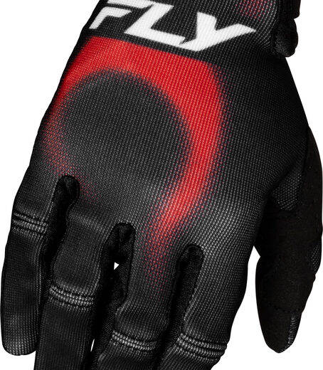 Guantes FLY RACING Yth Kinetic Torch Rojo YL