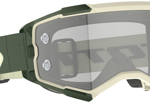 Gafas SCOTT Fury LS – Verde caqui – Lente Light Sensitive Grey Works