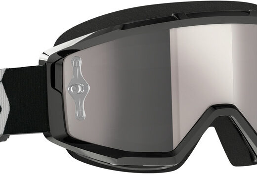 SCOTT GOGGL PRIMAL CHROME, BLK/WHT