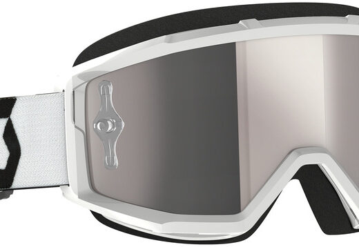 SCOTT GOGGL PRIMAL CHROME, WHT/SIL