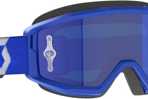 SCOTT GOGGL PRIMAL CHROME, BLU/WHT