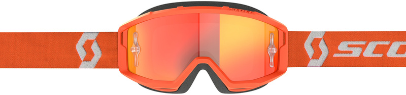 SCOTT GOGGL PRIMAL CHROME, ORG/WHT - Imagen 3