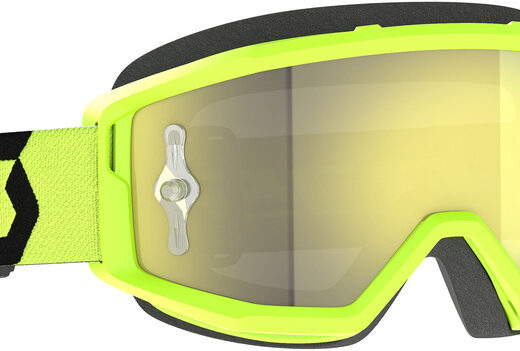 SCOTT GOGGL PRIMAL CHROME, YEL/BLK